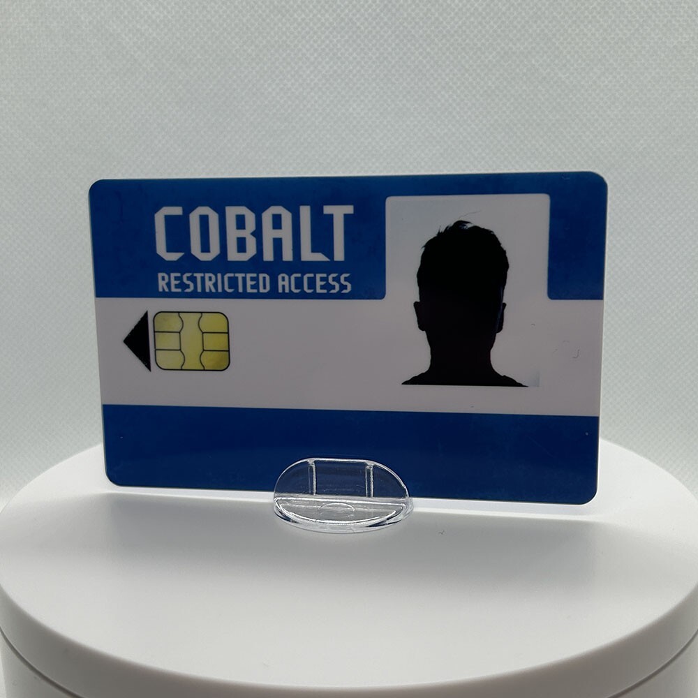 RUST Key Cards | COBALT Keycard Set | Cosplay Cards | Red Key Card Blue Key Card