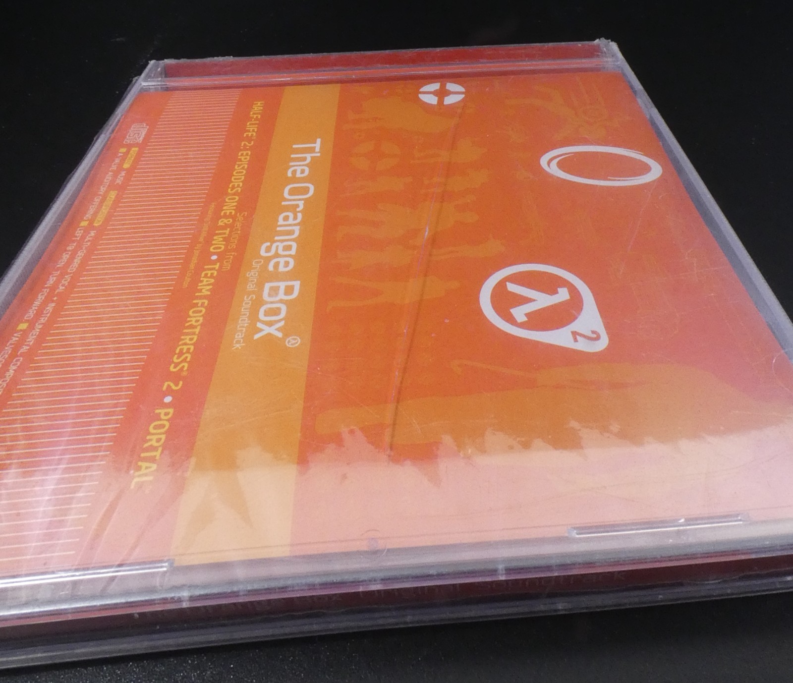 THE ORANGE BOX Soundtrack CD To Half-Life 2 Team Fortress 2 Portal NEW SEE NOTES
