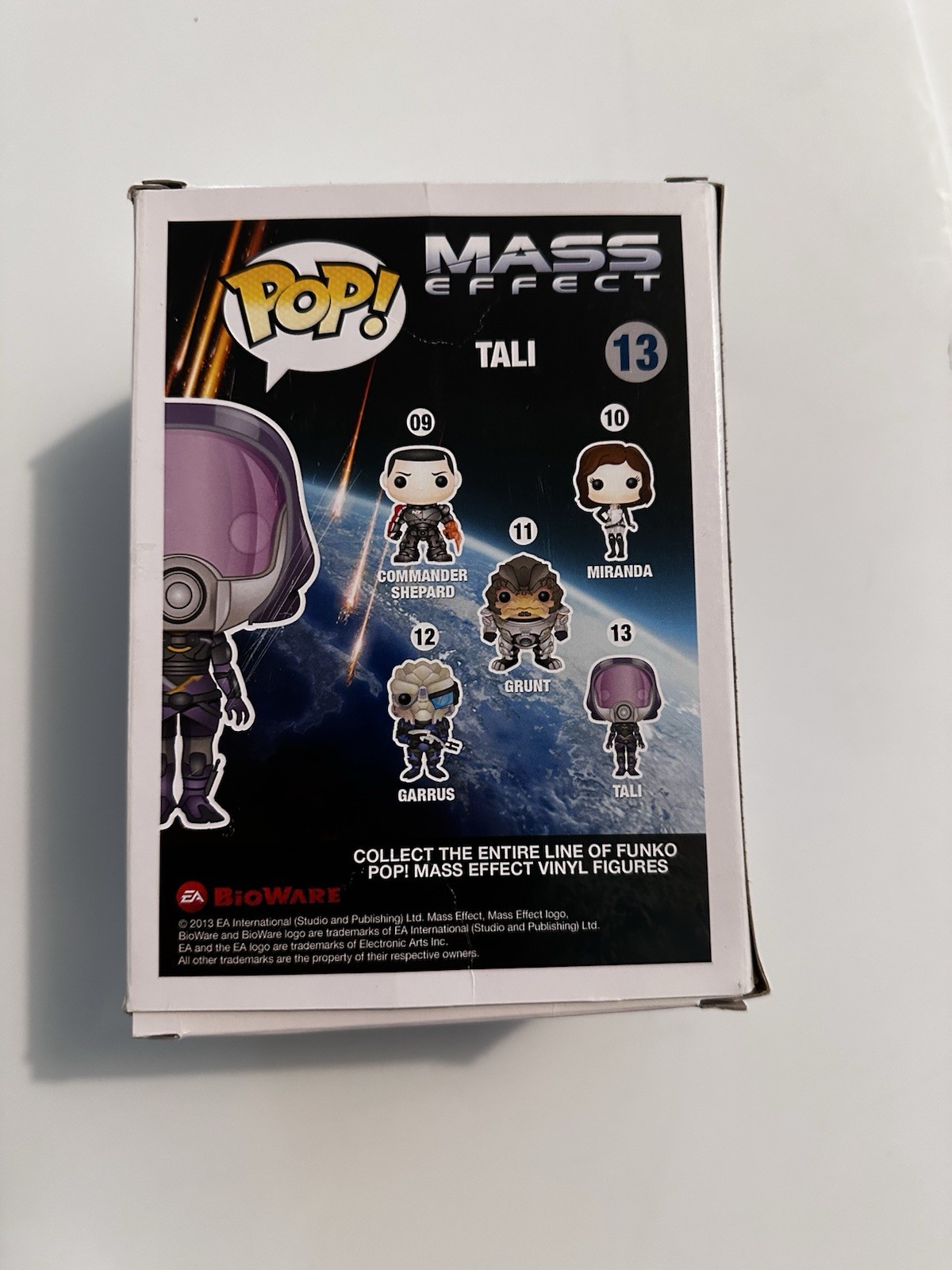Funko Pop! Mass Effect Tali #13 Boxed Vinyl Figure