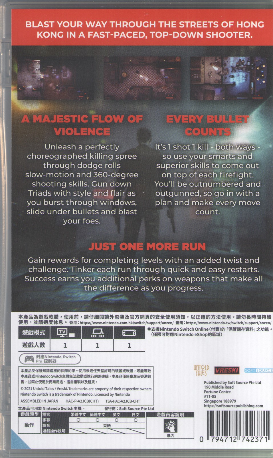 The Hong Kong Massacre for Nintendo Switch