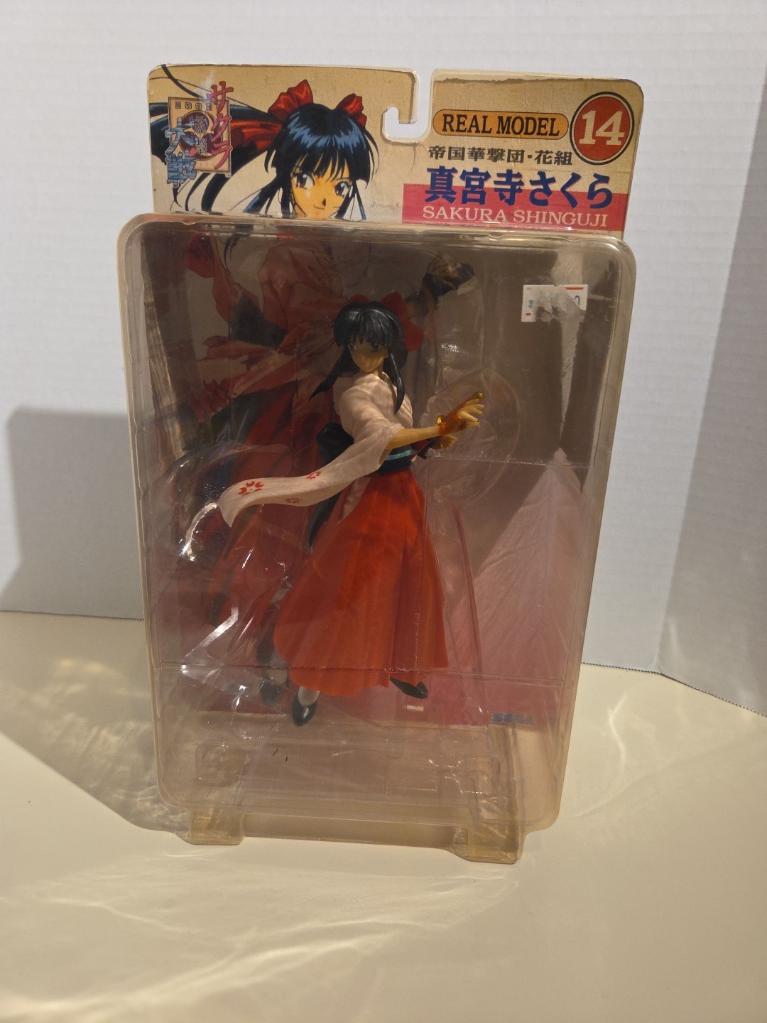 Sakura Shinguji Figure CD Real Model 14 Sega Anime Girl Sakura Wars Taisen NEW