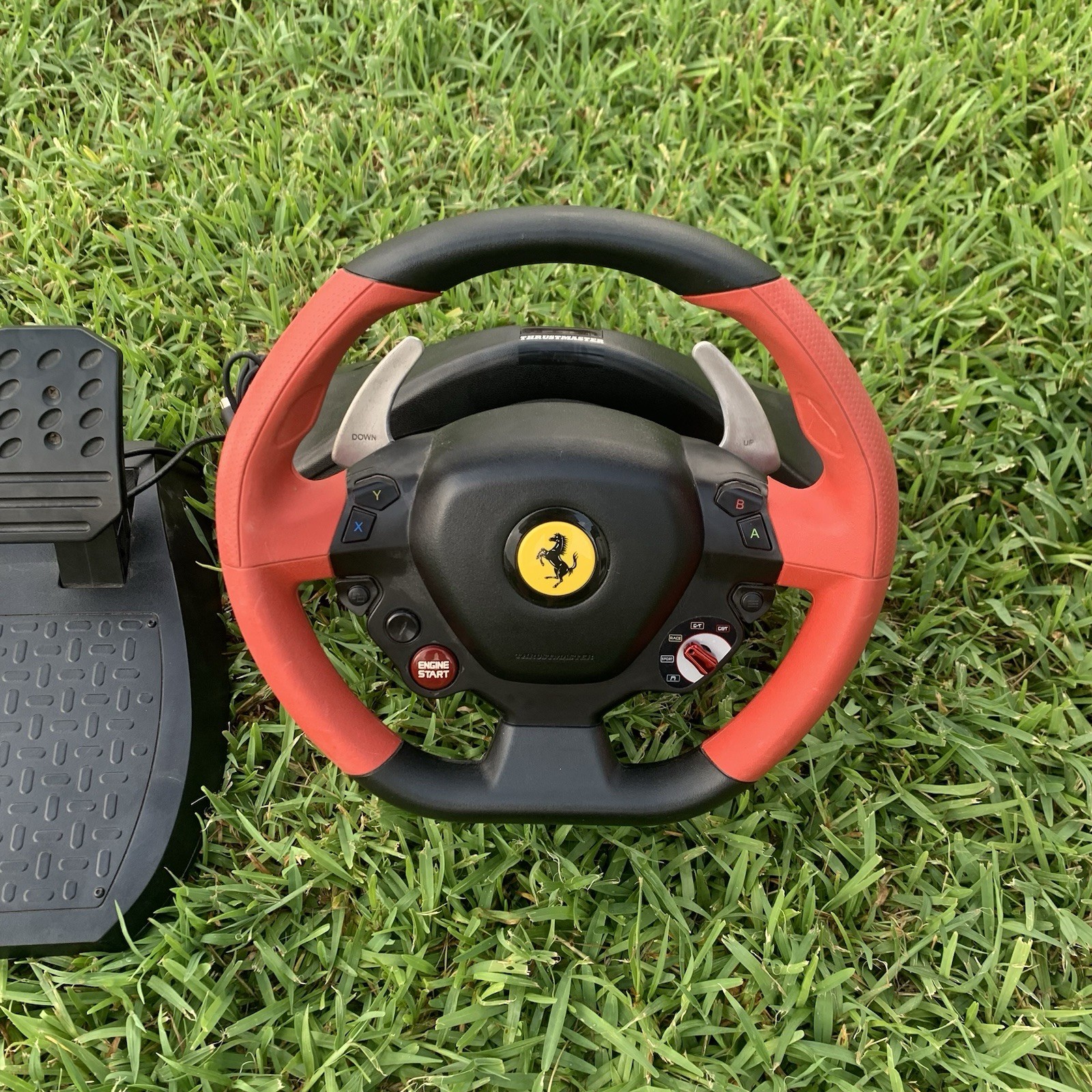 Thrustmaster Ferrari 458 Spider Racing Wheel Xbox Series X | S Xbox One WORKING