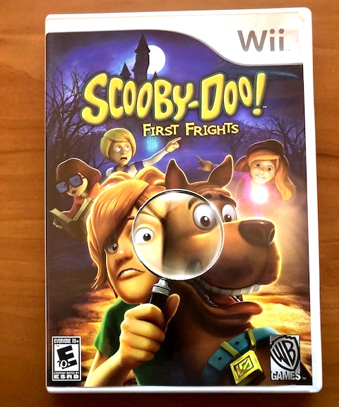 Scooby-Doo First Frights Nintendo Wii – includes instruction manual, disk, case