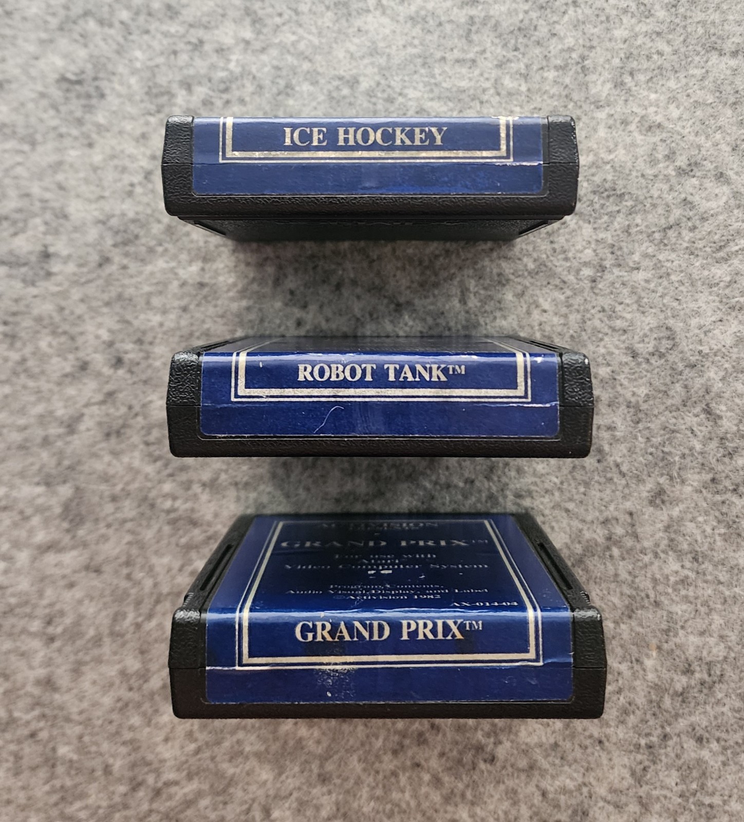 Ice Hockey, Robot Tank, Grand Prix – Activision, Blue Label, Atari 2600 – Tested