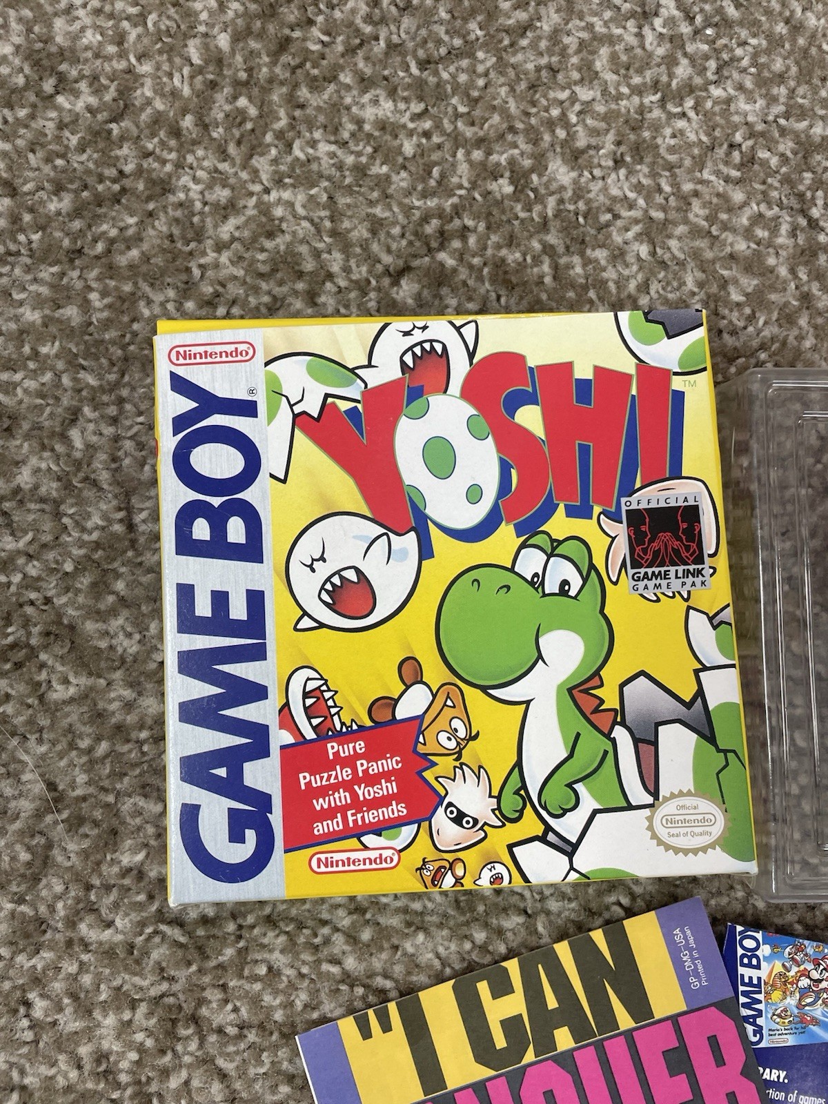 Nintendo Yoshi Nintendo Game Boy Box/Case w/ Manuals & Inserts Box Only NO GAME