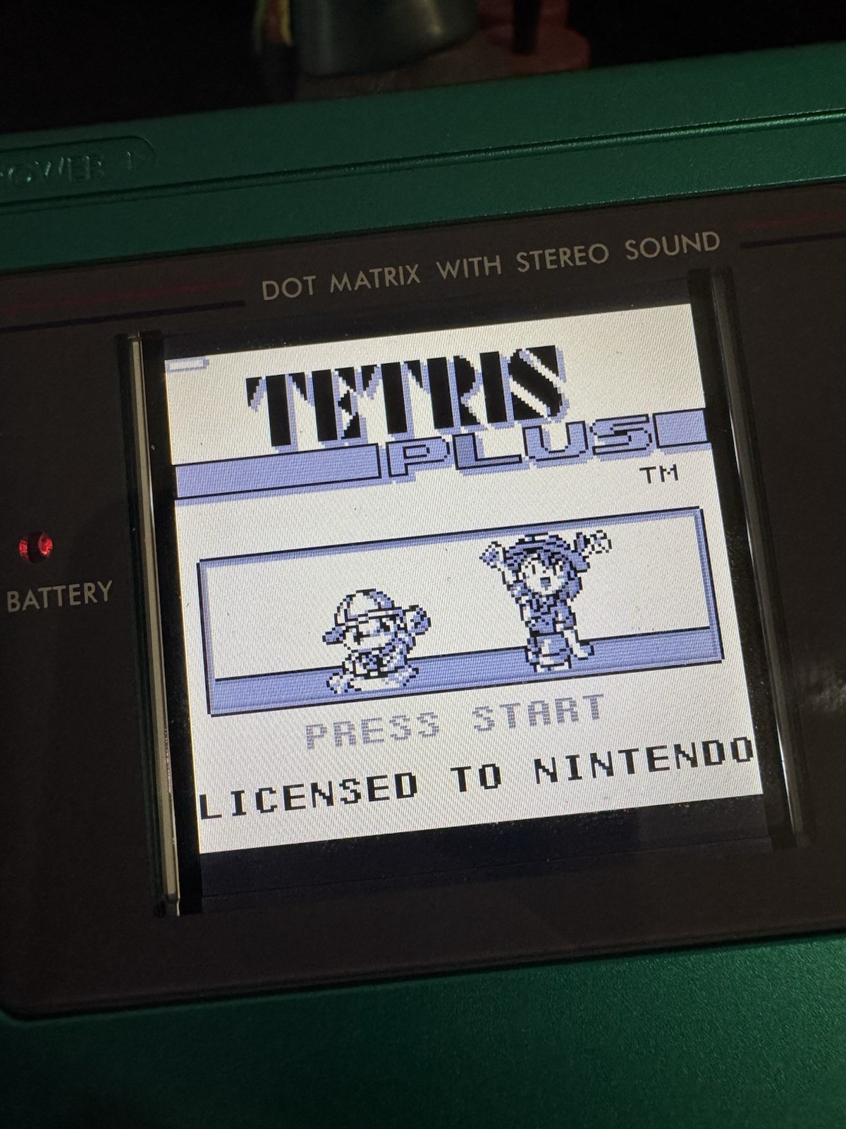 Gameboy DMG IPS Screen/Metal Shell with Tetris Plus Included