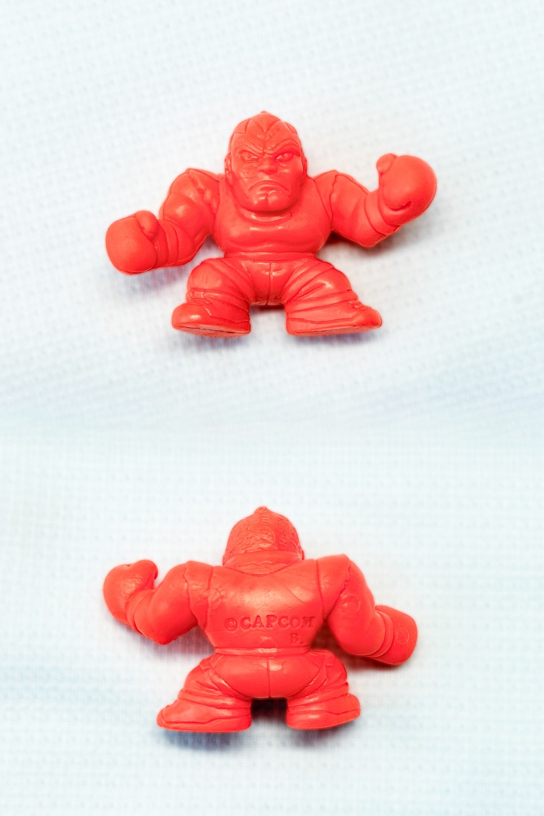Vintage STREET FIGHTER II SD Keshi Mini Set of 12 Figures Complete (Bandai 1993)