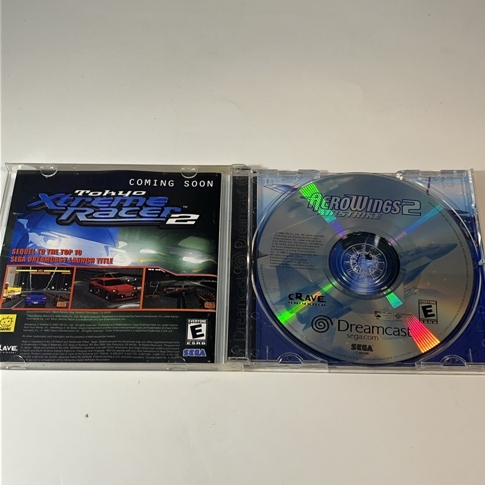 AeroWings 2: Air Strike (Sega Dreamcast, 2000) CIB Complete – Tested & Working