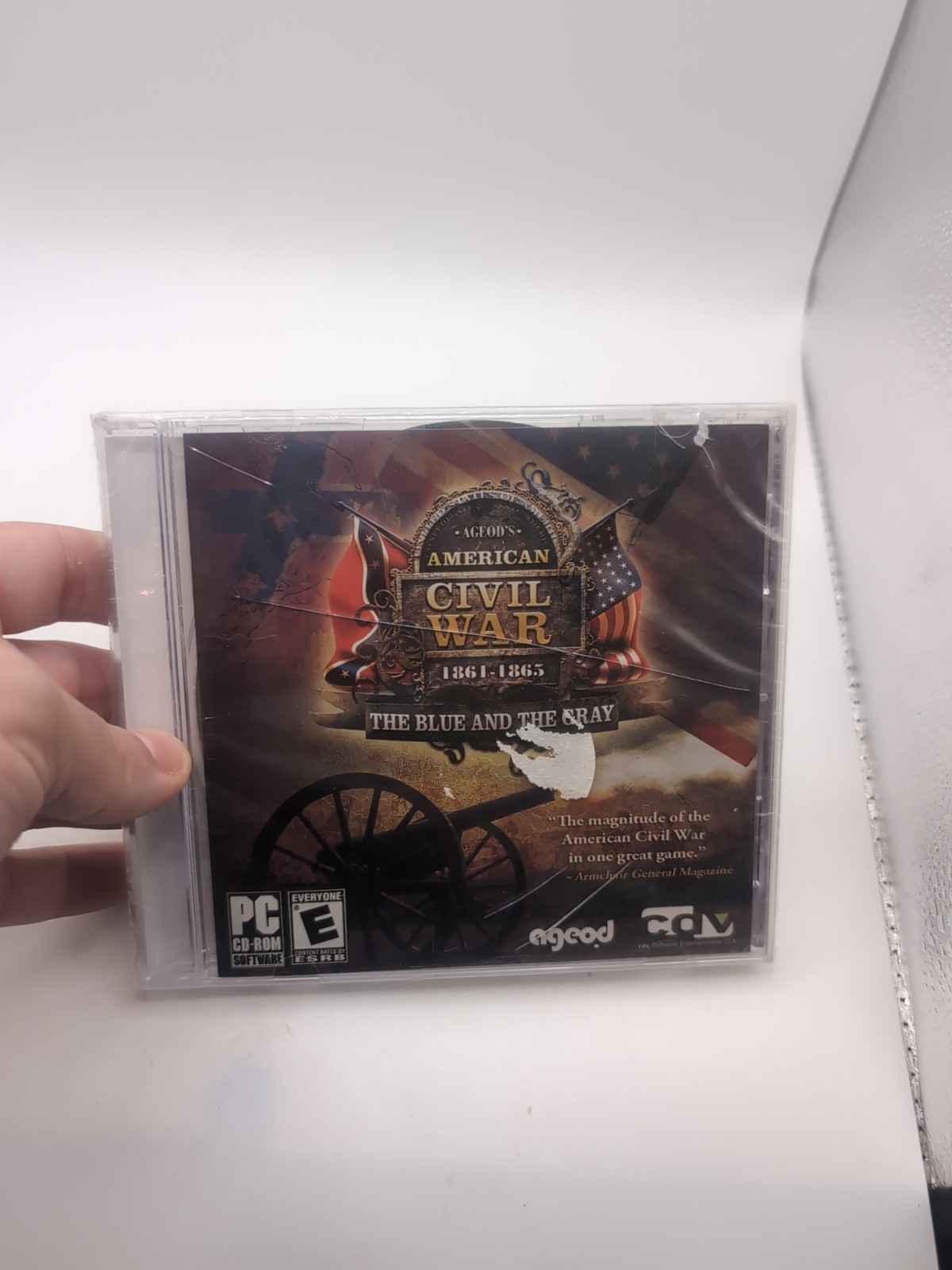 Ageod’s American Civil War 1861-1865 PC Brand New (Cracked Case)