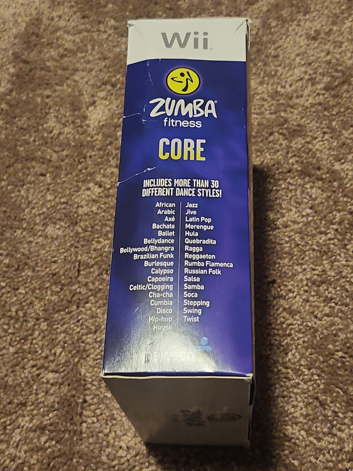 Zumba Fitness Core (Nintendo Wii) Big Box Belt Included BRAND NEW SEALED