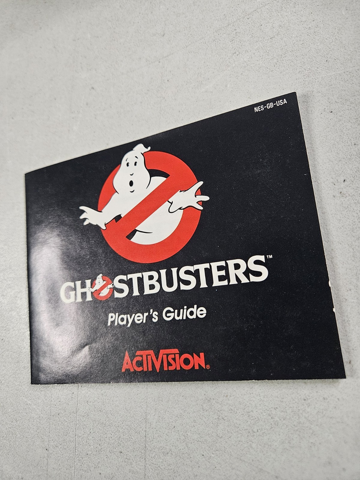 Ghostbusters Activision Nintendo NES Manual ONLY