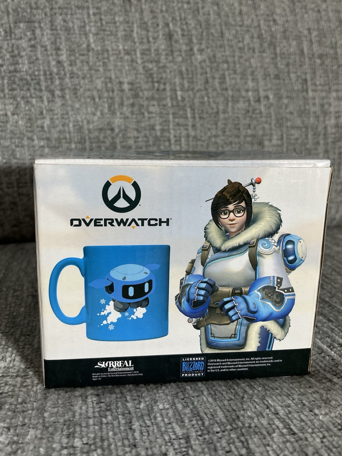 Surreal Entertainment Overwatch Snowball Mei Mug 15oz Official 2019 Coffee Cup