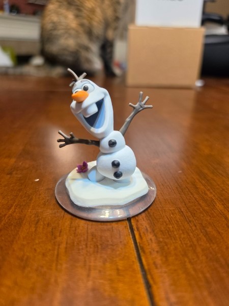 Frozen Disney Infinity Figures (Elsa, Anna, Olaf) 1.0, 3.0 | Opened / Used
