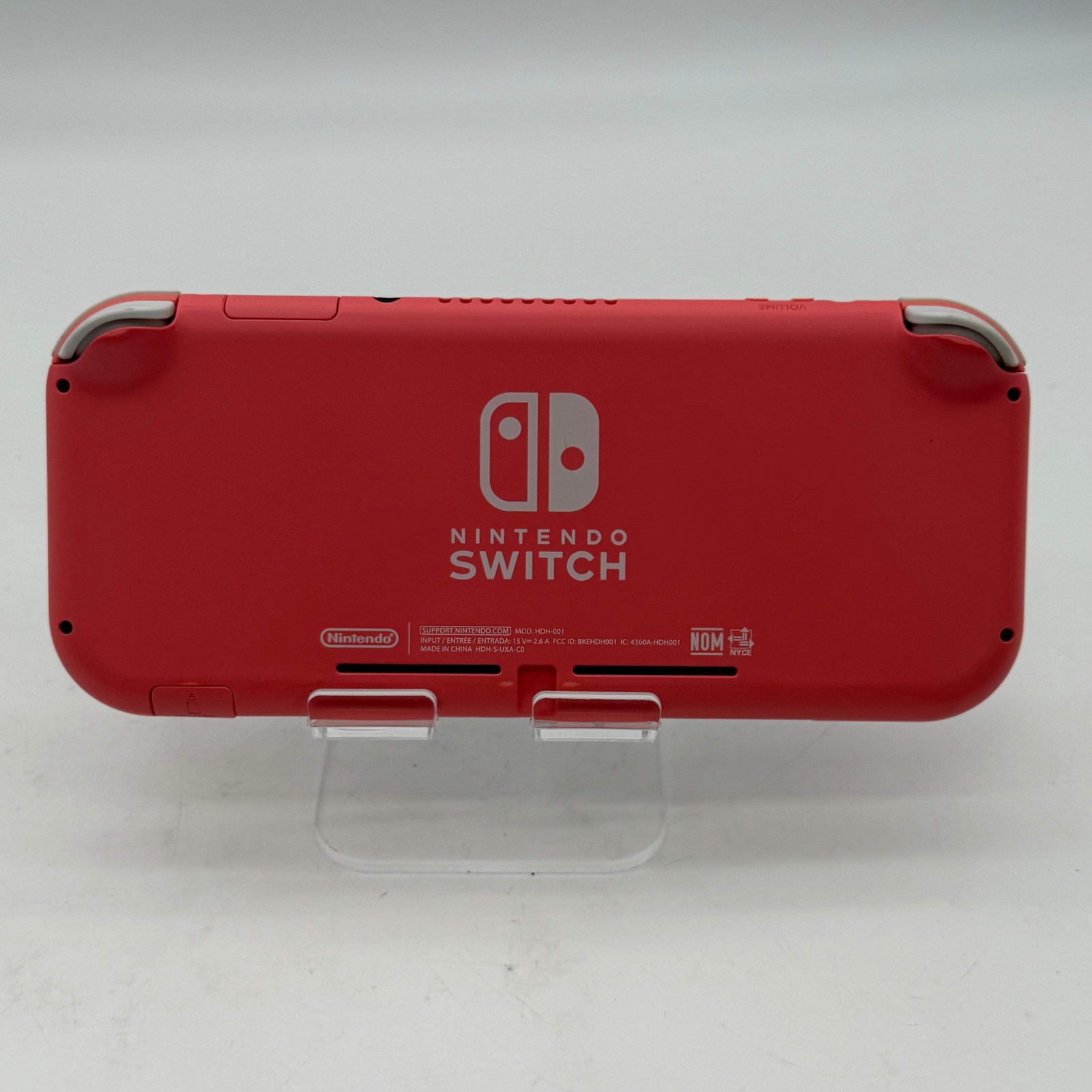 Nintendo Switch Lite Coral Handheld Video Game System Pink & Minecraft Game