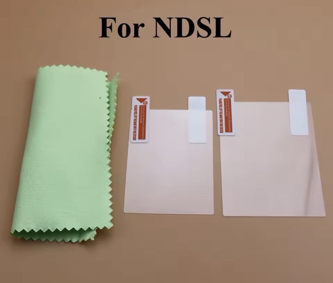 Top Bottom Clear Protective Film For Nintend NDS DSi NDSi XL LL Screen Protector