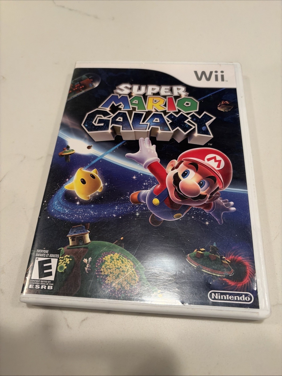 Wii Super Mario Galaxy (Nintendo Wii, 2007) No Manual! TESTED & WORKS GREAT!!!