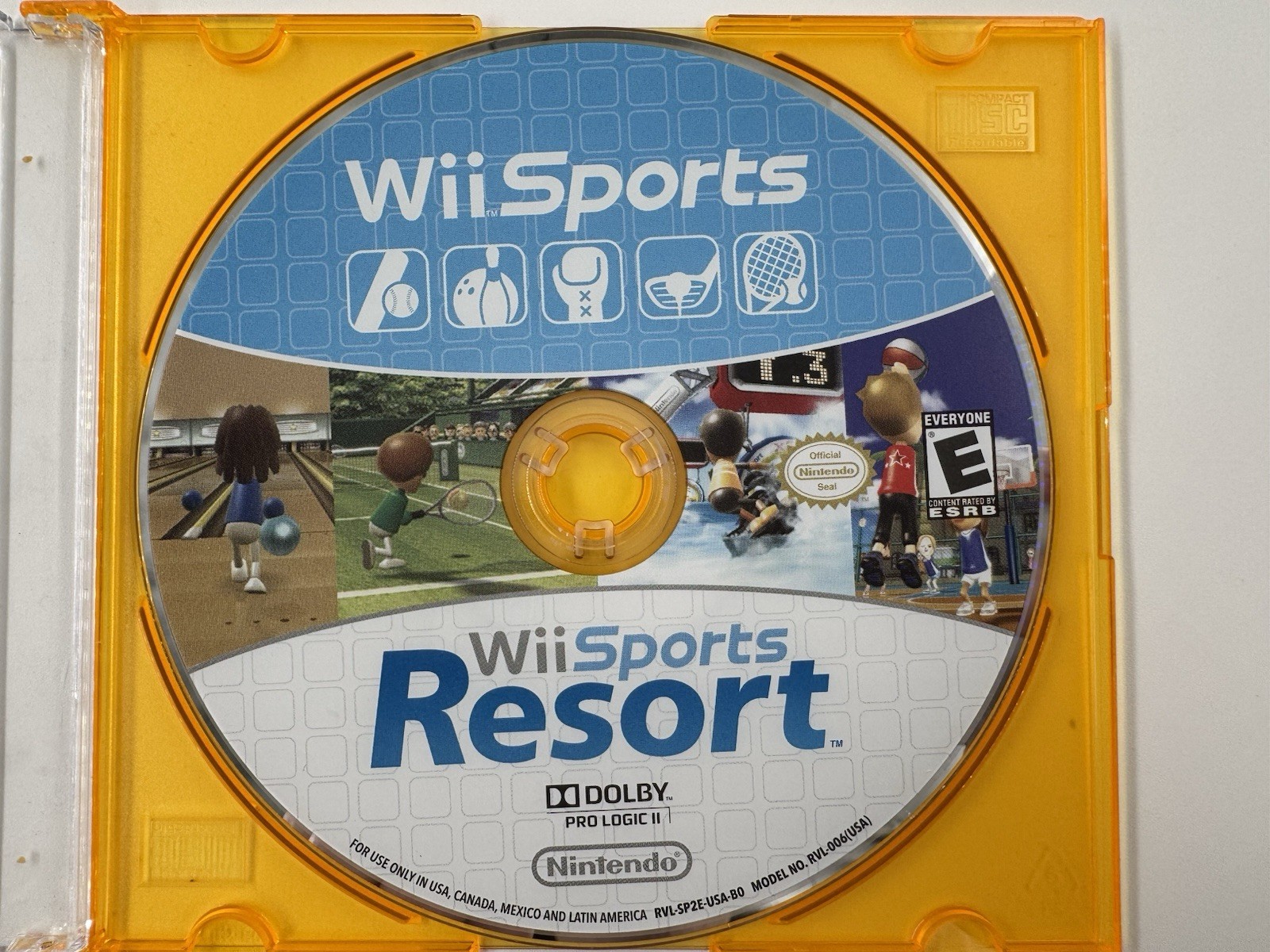 Wii Sports and Wii Sports Resort 2 in 1 Combo Disc (Nintendo Wii) Tested