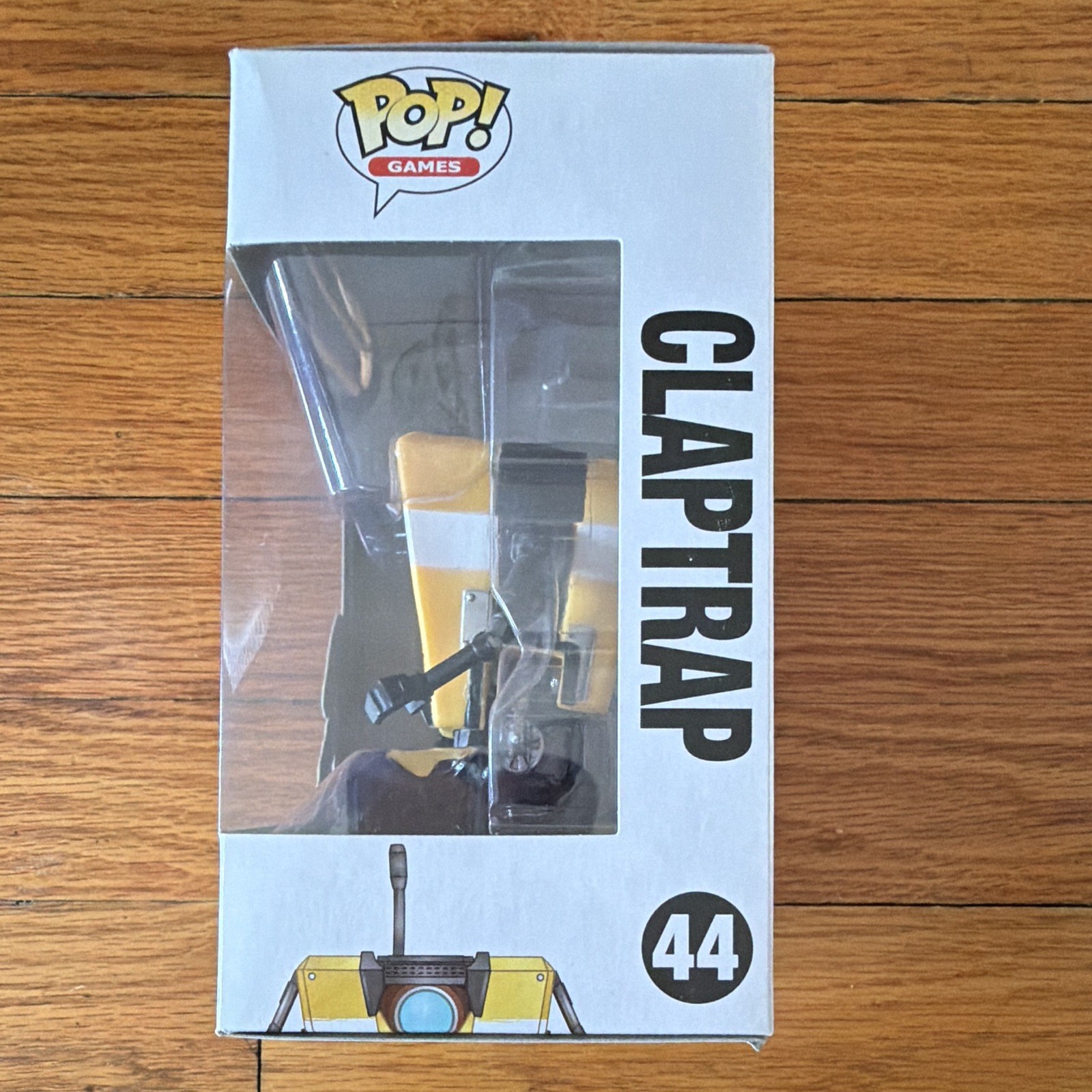 Funko Pop! Games Borderlands Claptrap Vinyl Figure #44 2015 Boxed