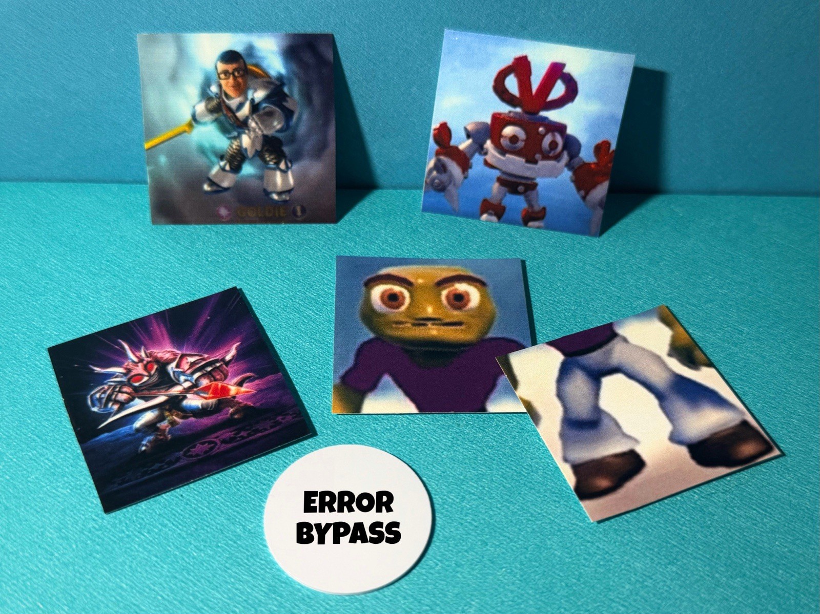 UNRELEASED Skylanders NFC Tag Bundle | VVind-Up, Goldie, & More | Low Shipping