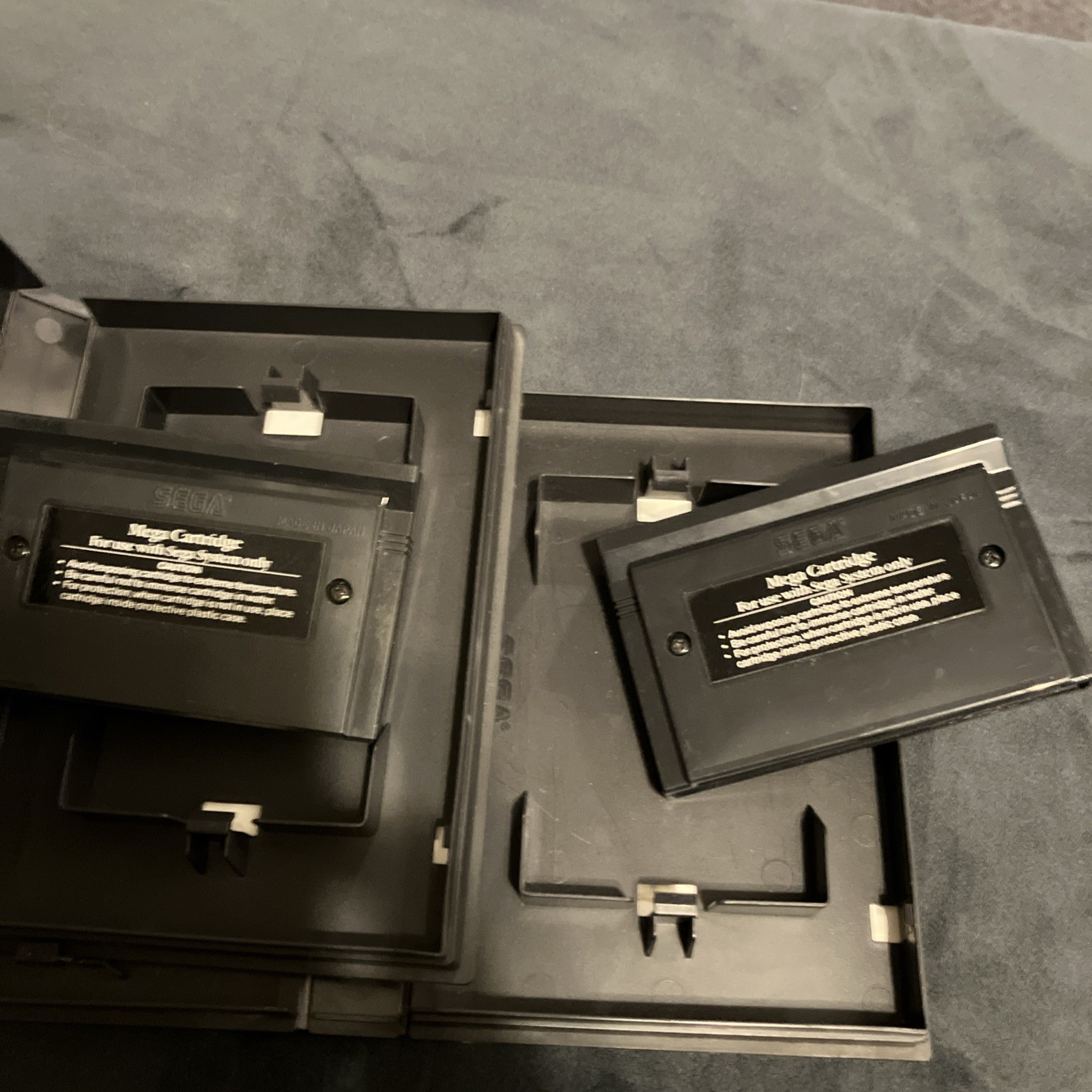 Sega Master System – Double Dragon, Choplifter, & Lord of the Sword – w/cases