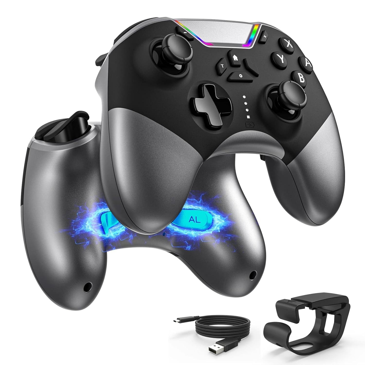 Bluetooth Controller for Switch/PC/iPhone/Android/Apple Arcade MFi Games/TV/S…