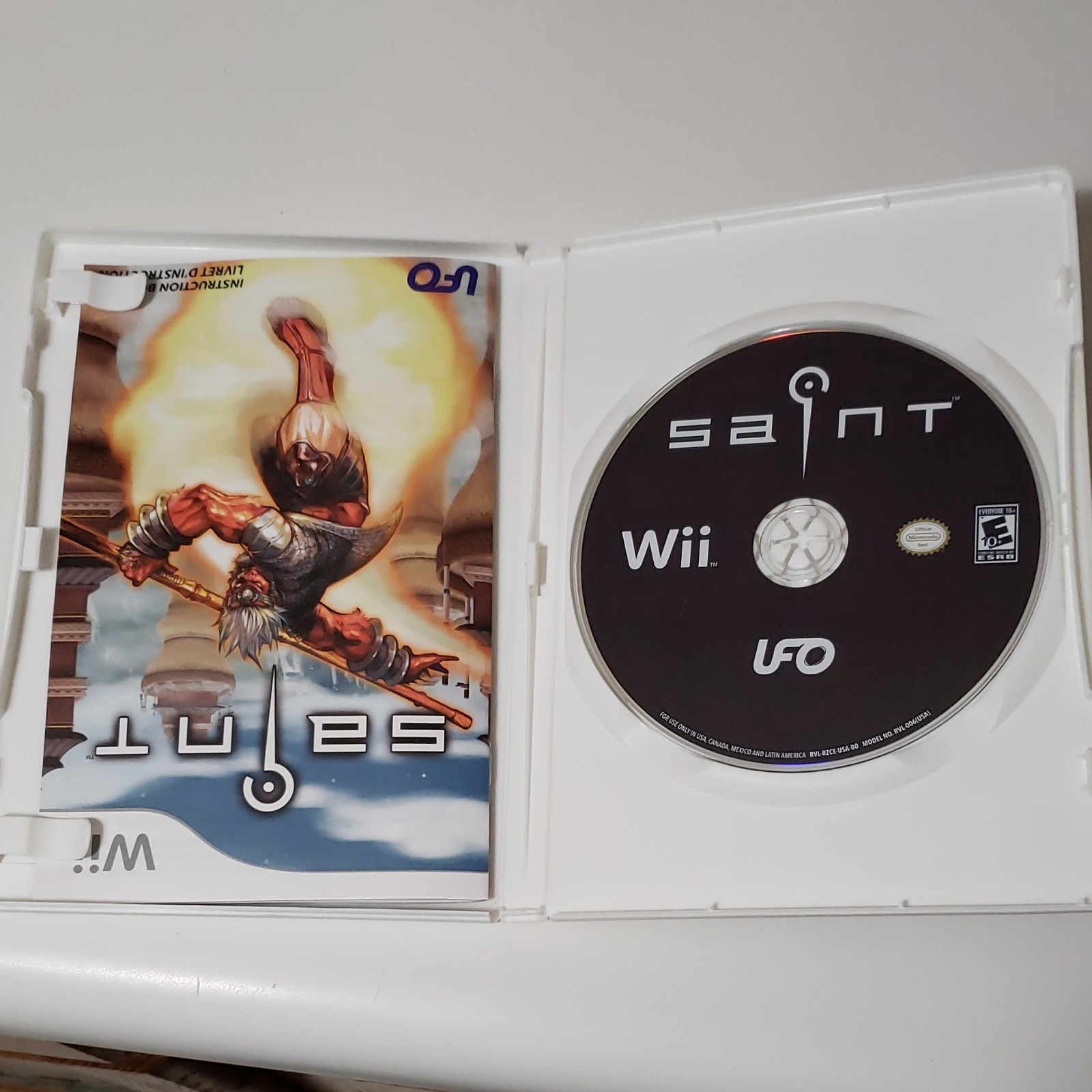 UFO Interactive Games Saint Nintendo Wii, E10+ Everyone 10+ NTSC-U/C