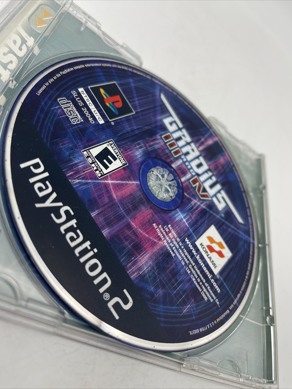 Gradius III 3 and IV 4 Ps2 Sony Playstation 2 Disc Only