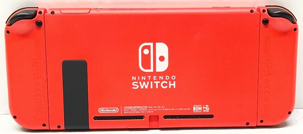 Nintendo Switch Red Edition Handheld Video Game 32GB w/Extras HAC-001