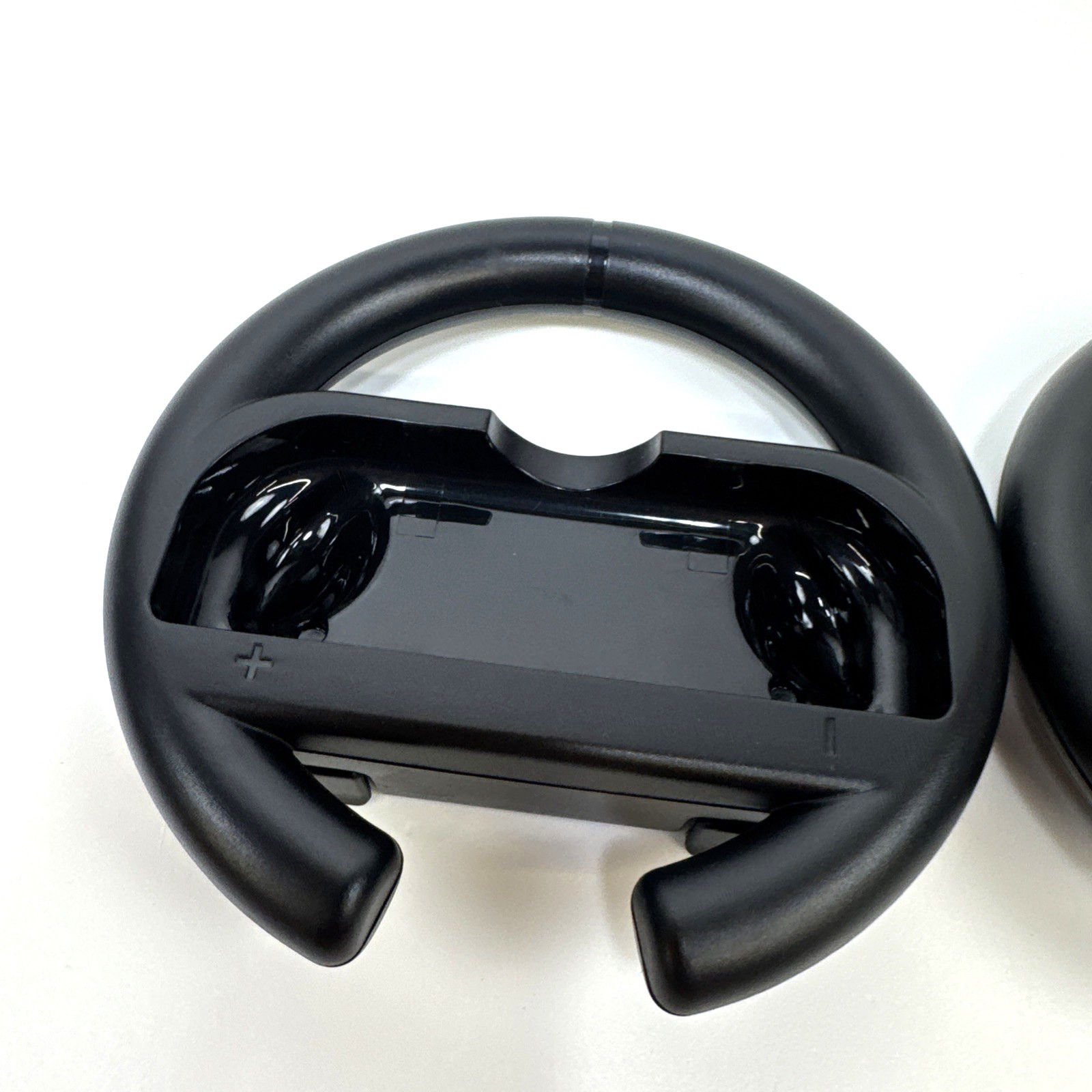 Black Steering Wheel Set for Nintendo Switch Joy-Con Mario Kart (Unbranded)