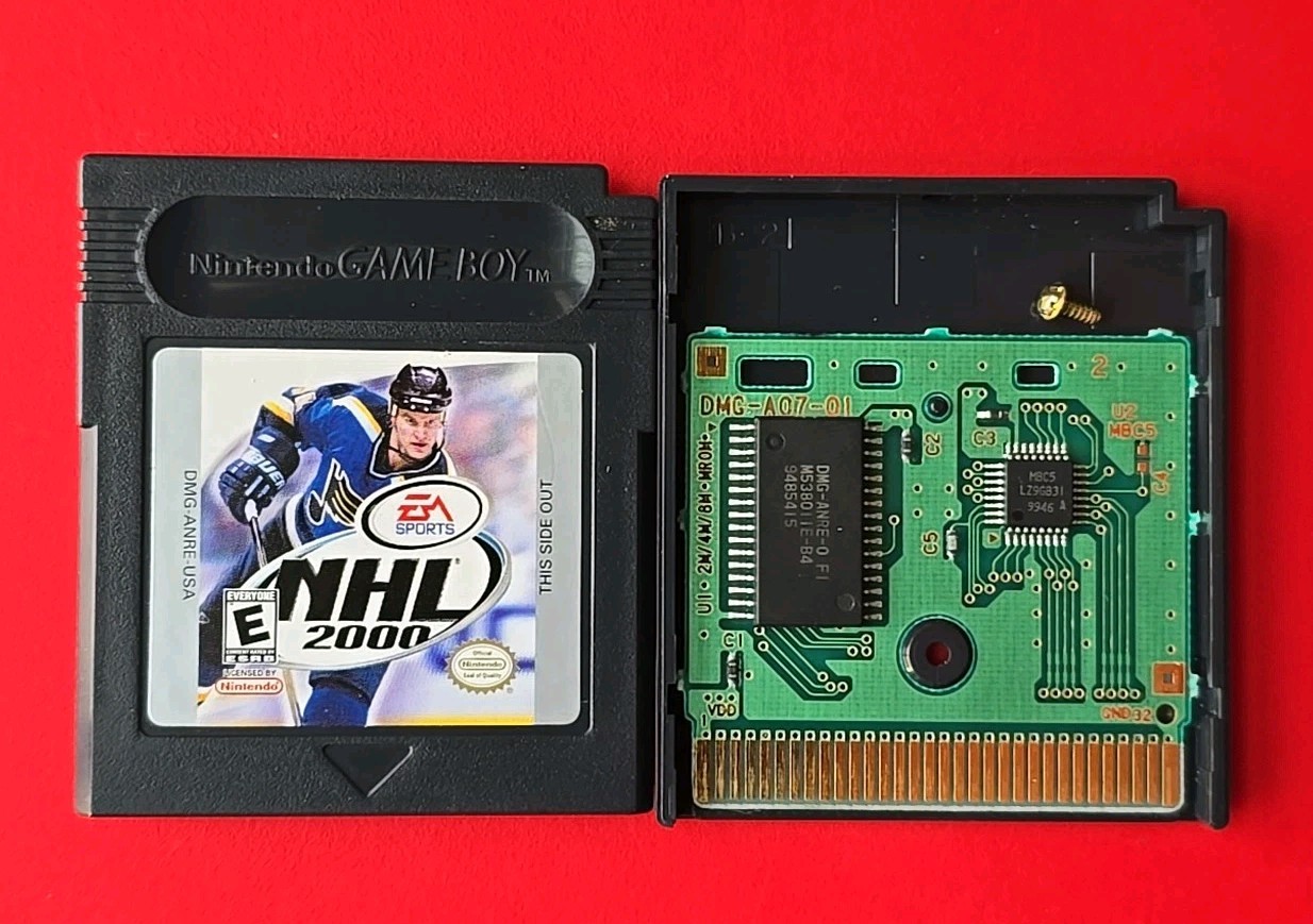 NHL 2000 Game Boy Color Nintendo GBC Sports Authentic Tested Ice Hockey