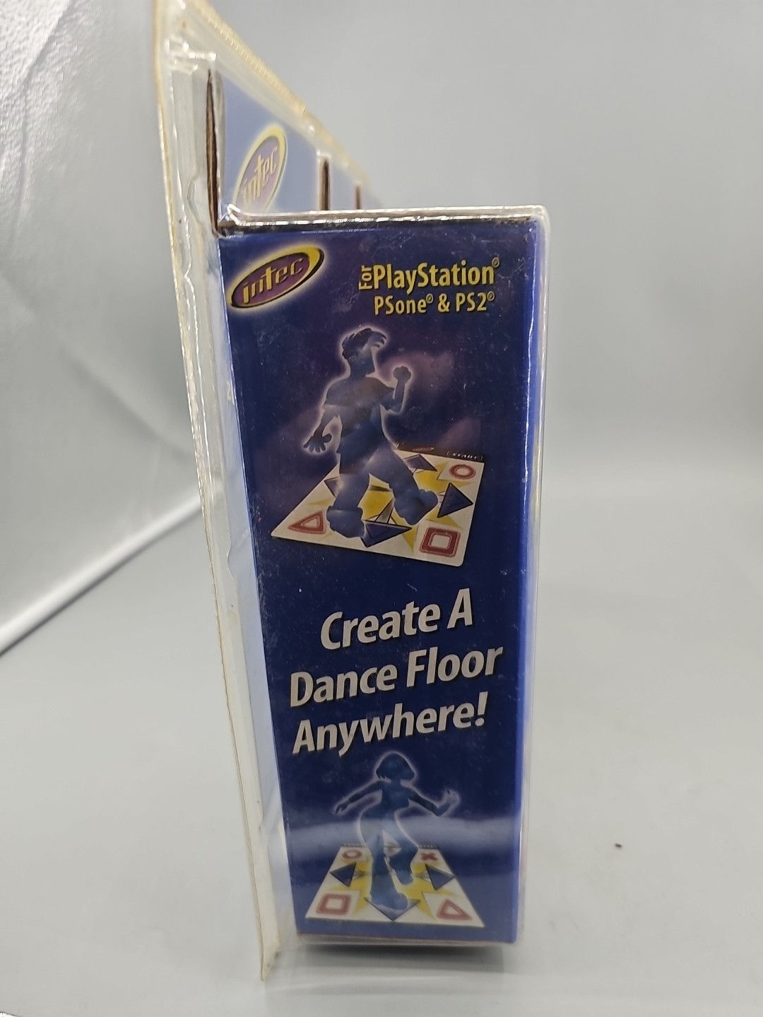 NEW Partial Open Intec Dance Mat for PS2 and PS1 Complete In Box