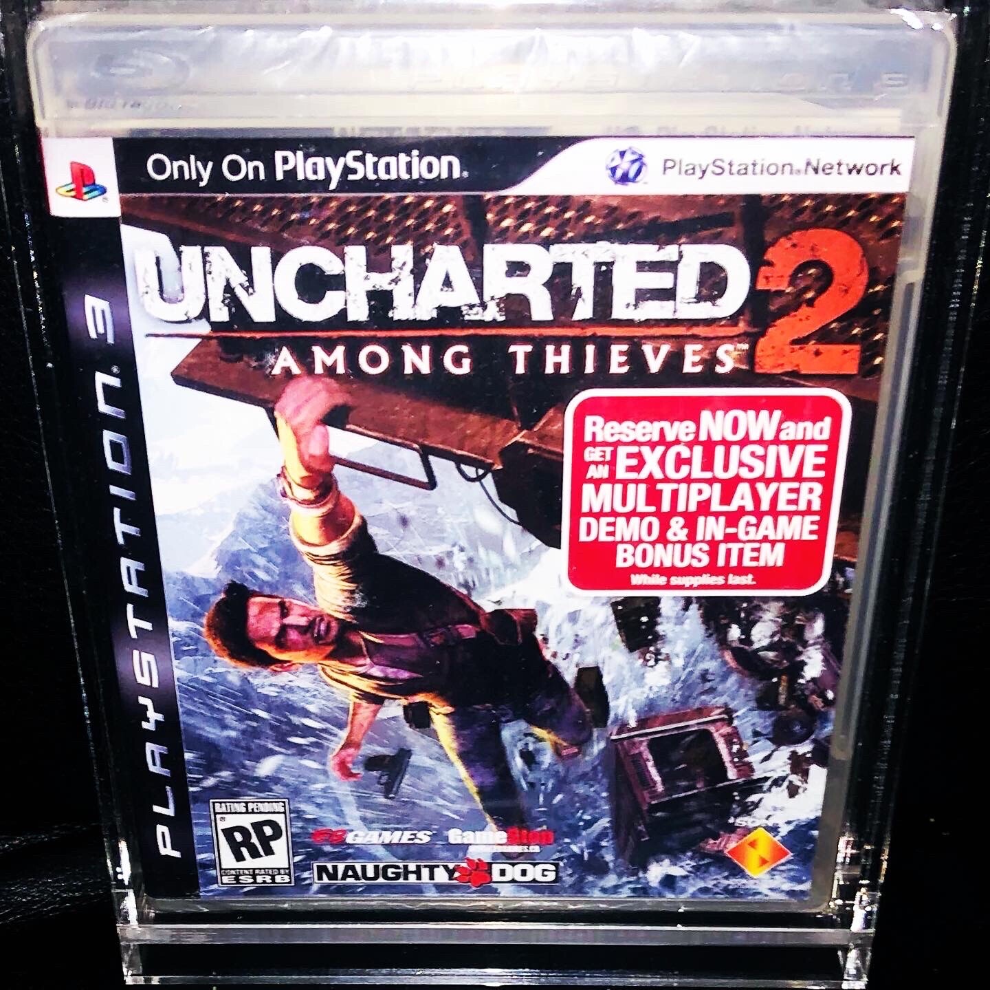Uncharted 2: Among Thieves PS3 Sealed🤐RP [Rating PENDING]👀Unfathomably RARE💎