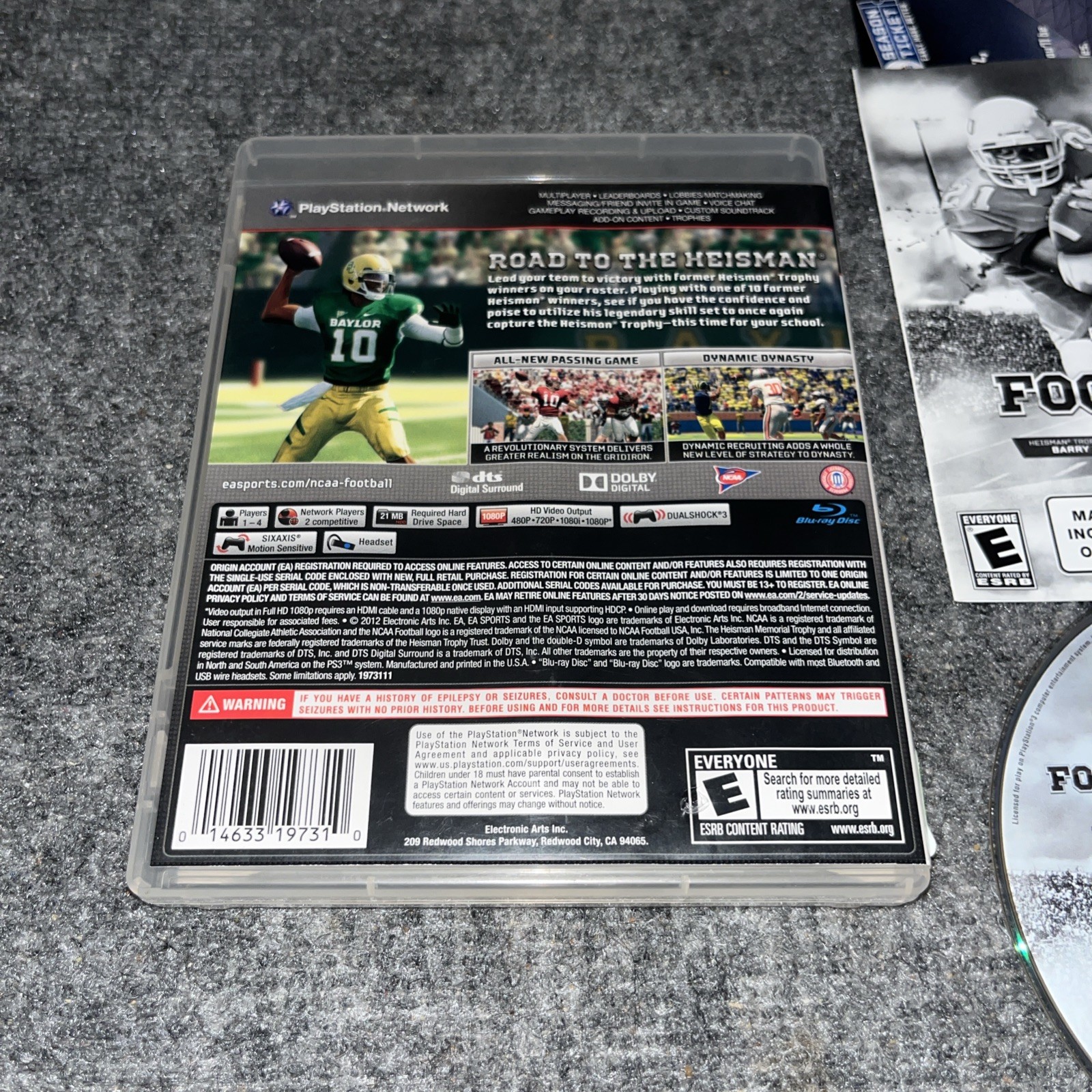 NCAA Football 13 (PlayStation 3) PS3 CIB Tested Working