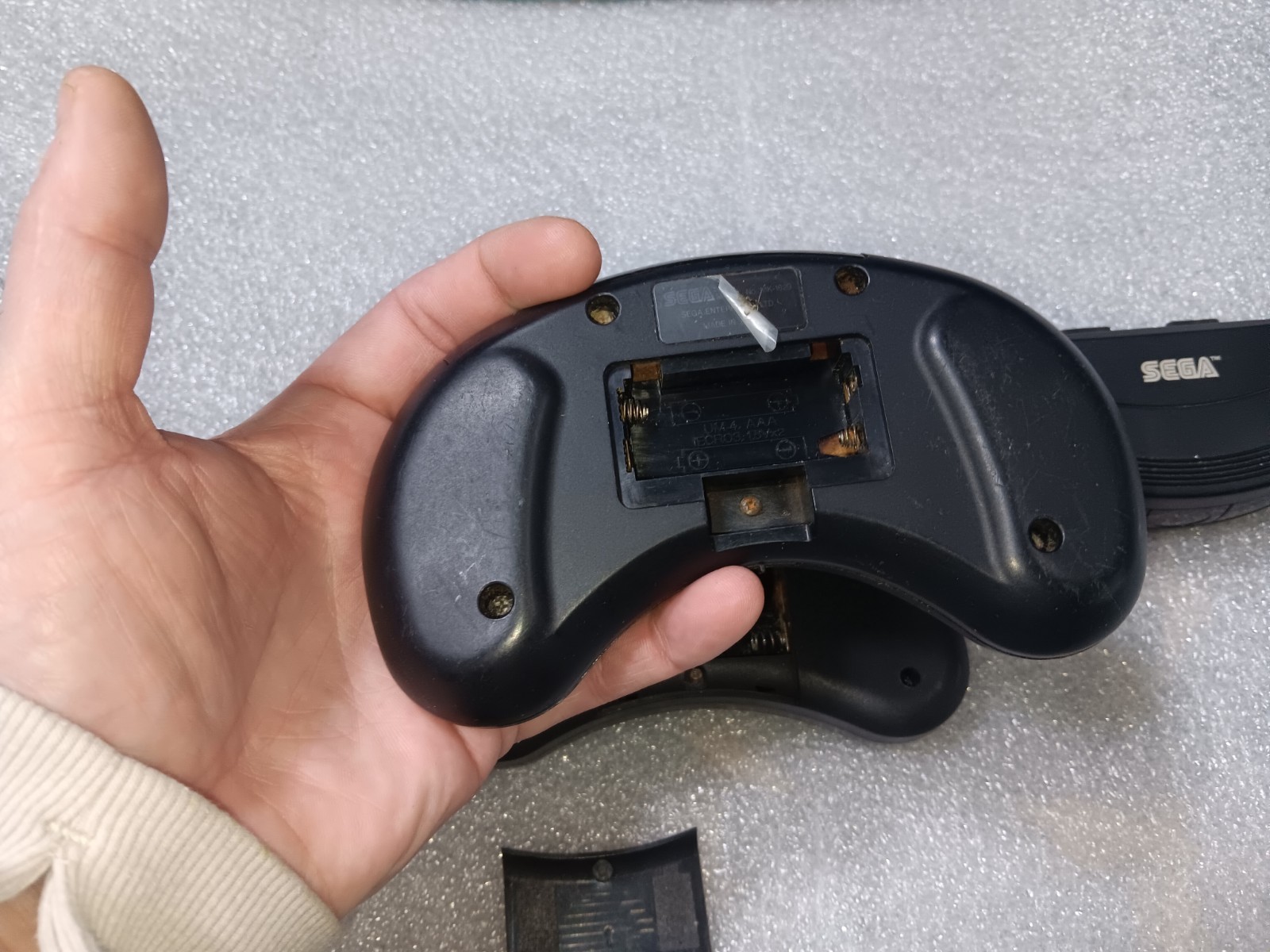 Sega Genesis EXACT-UNTEST Receiver MK-1648 w/MK-1629 & 1-OTHER-WEAR-RUST-PARTS