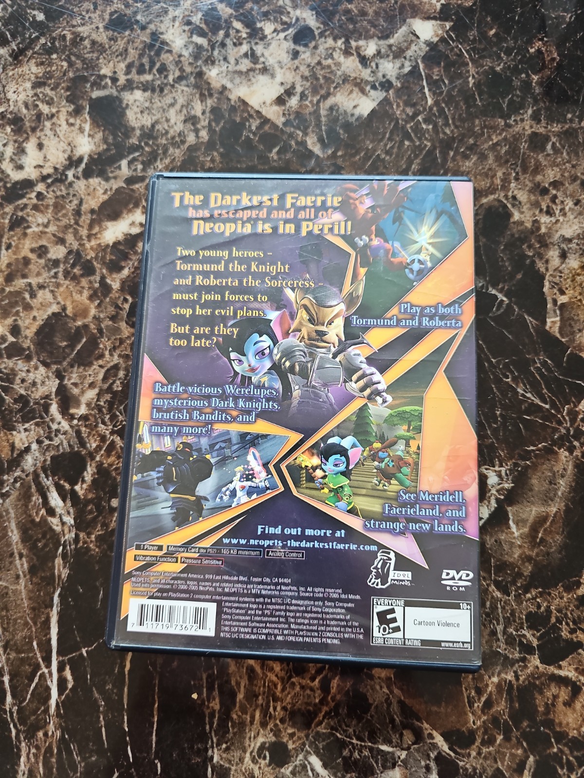 Neopets: Darkest Faerie – Sony PlayStation 2