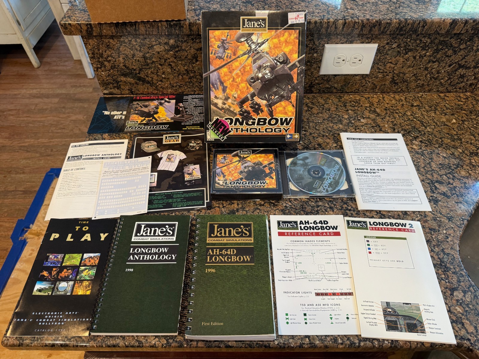 Jane’s Combat Simulations Collection (11 Big Box PC Games) Complete Manuals Maps