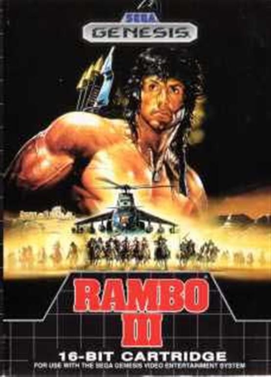 Rambo III 3 – Sega Genesis Game Only