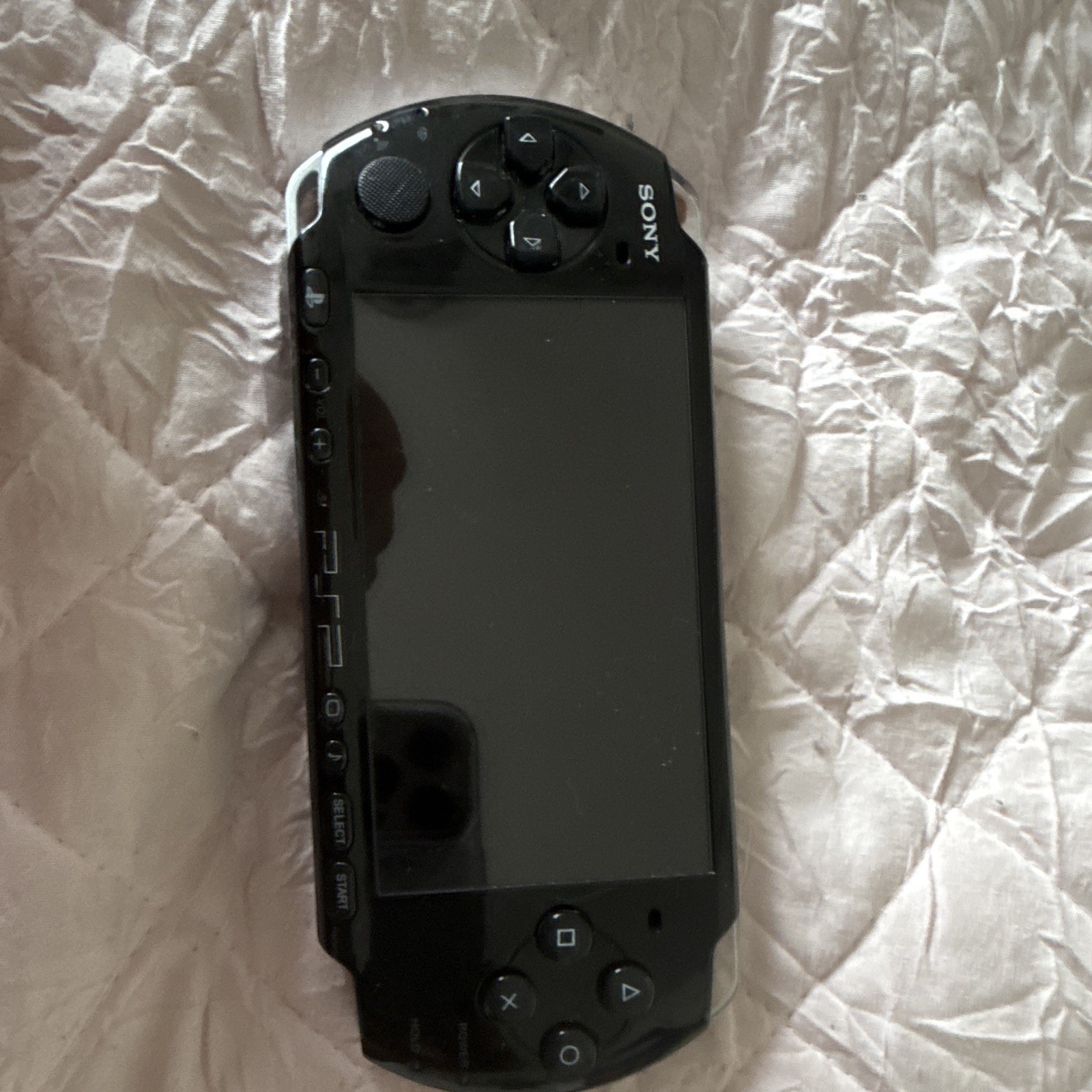 Sony PSP-3000 Black Handheld System, Region Free, UMD Compatible, USB