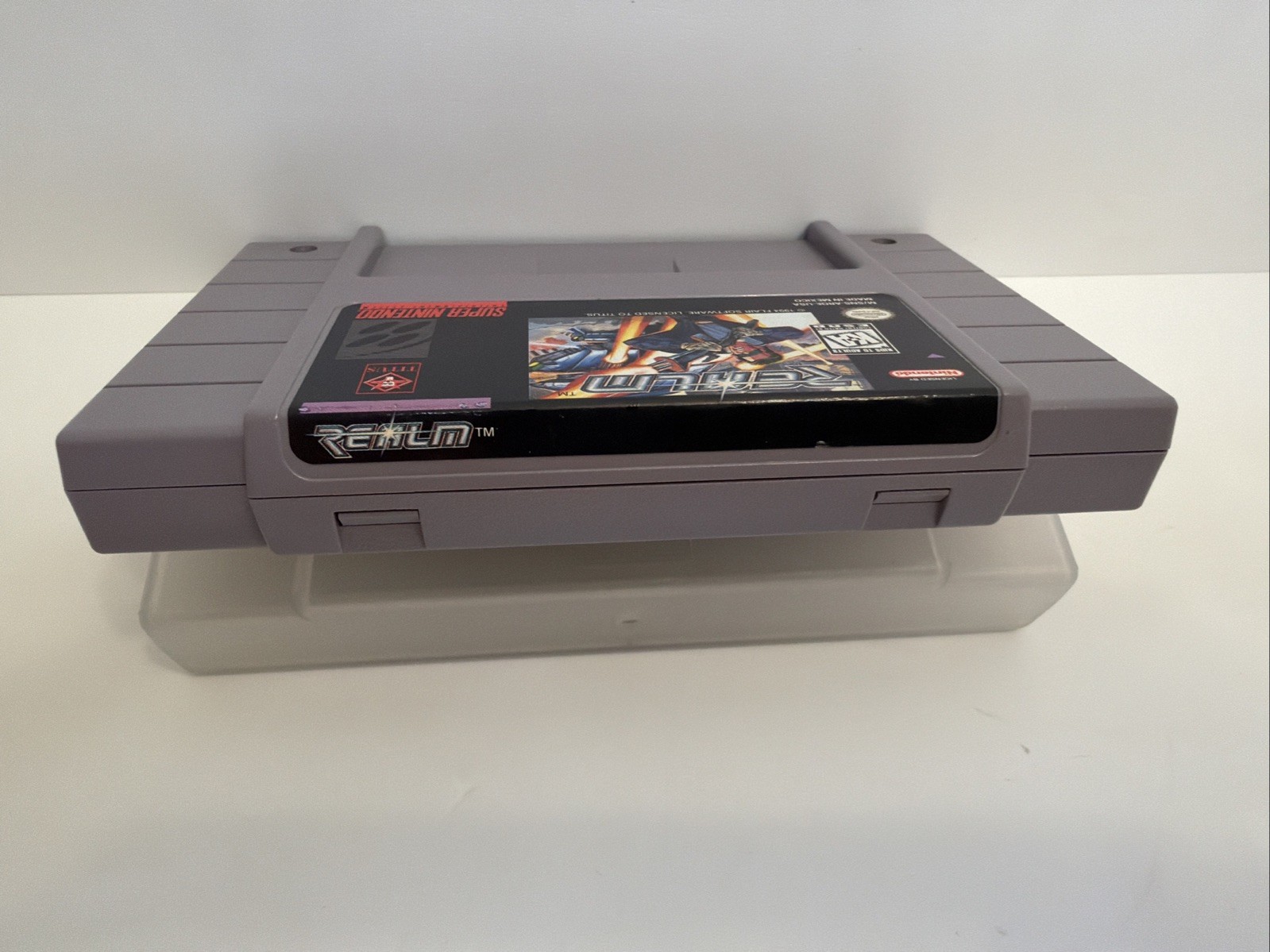 Realm Super Nintendo Game SNES Authentic Very Good Condition w/ Dustcover