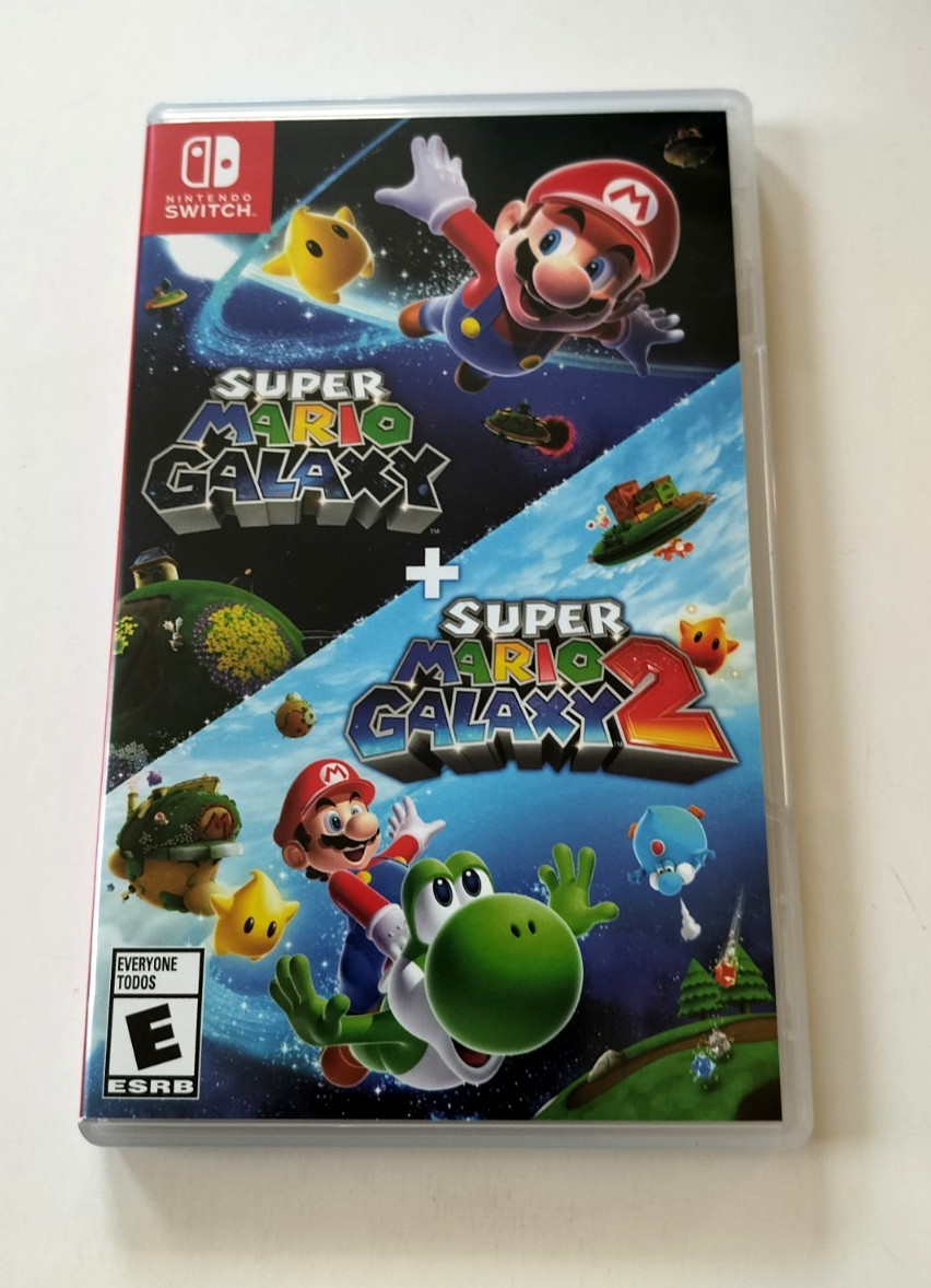 AUTHENTIC Replacement Case ONLY Box Nintendo Switch – Super Mario Galaxy 1 + 2