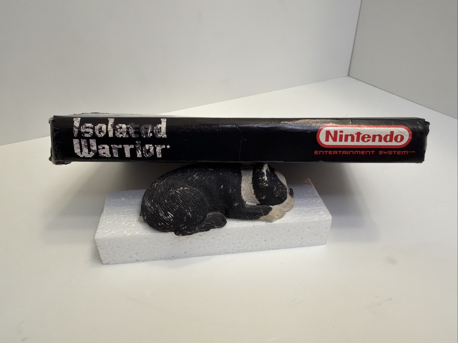 Isolated Warrior (Nintendo NES) Box & Foam Only No Game