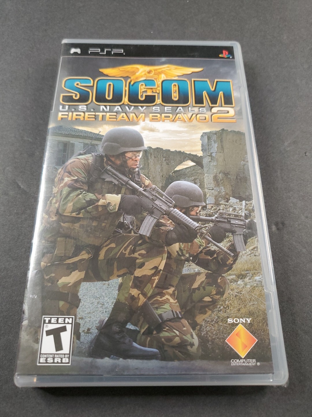 SOCOM US Navy Seals Fireteam Bravo 2 Clear UMD Sony PSP – Complete CIB