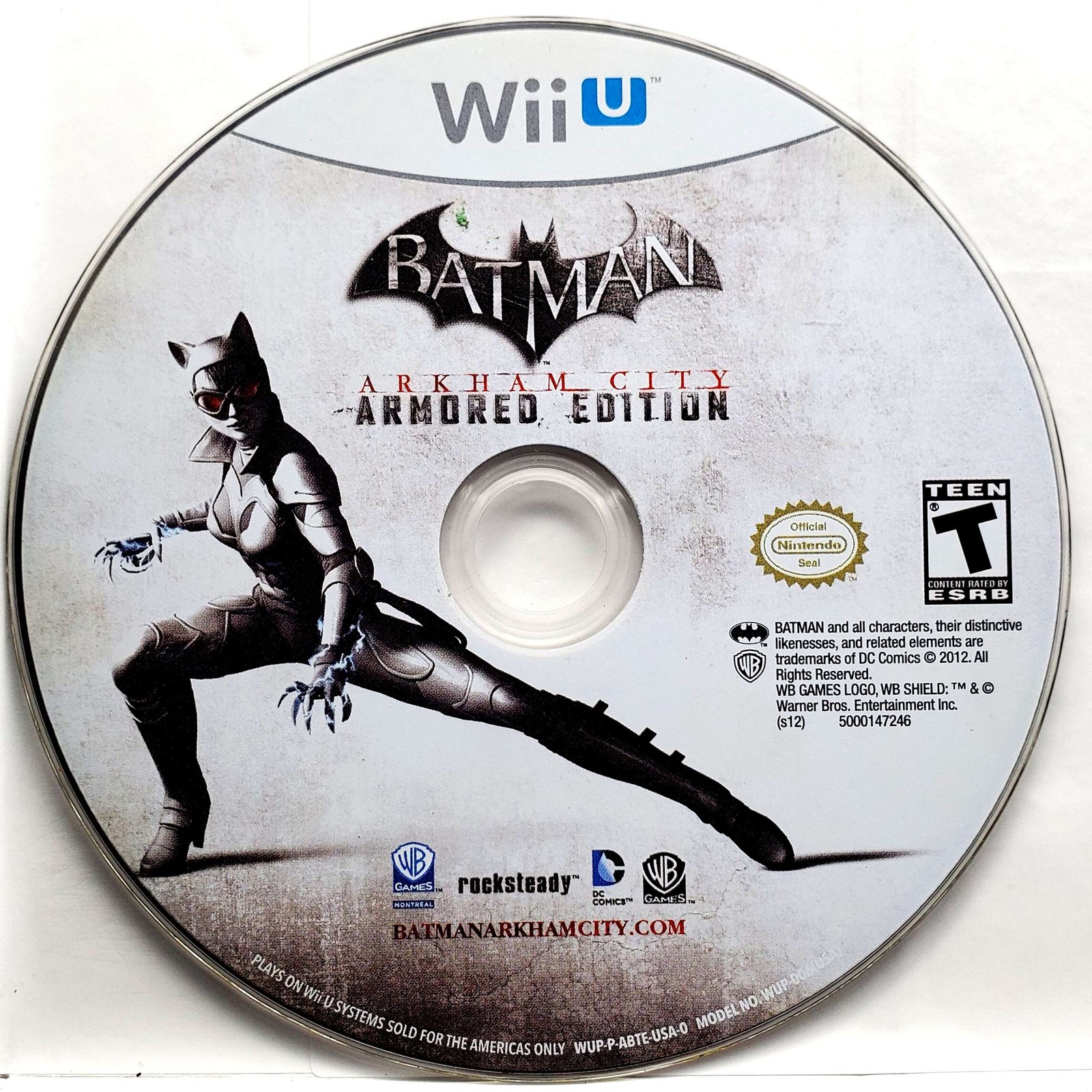 Batman Arkham City Armored Edition – Nintendo Wii U Pristine Tested 1Y Guarantee