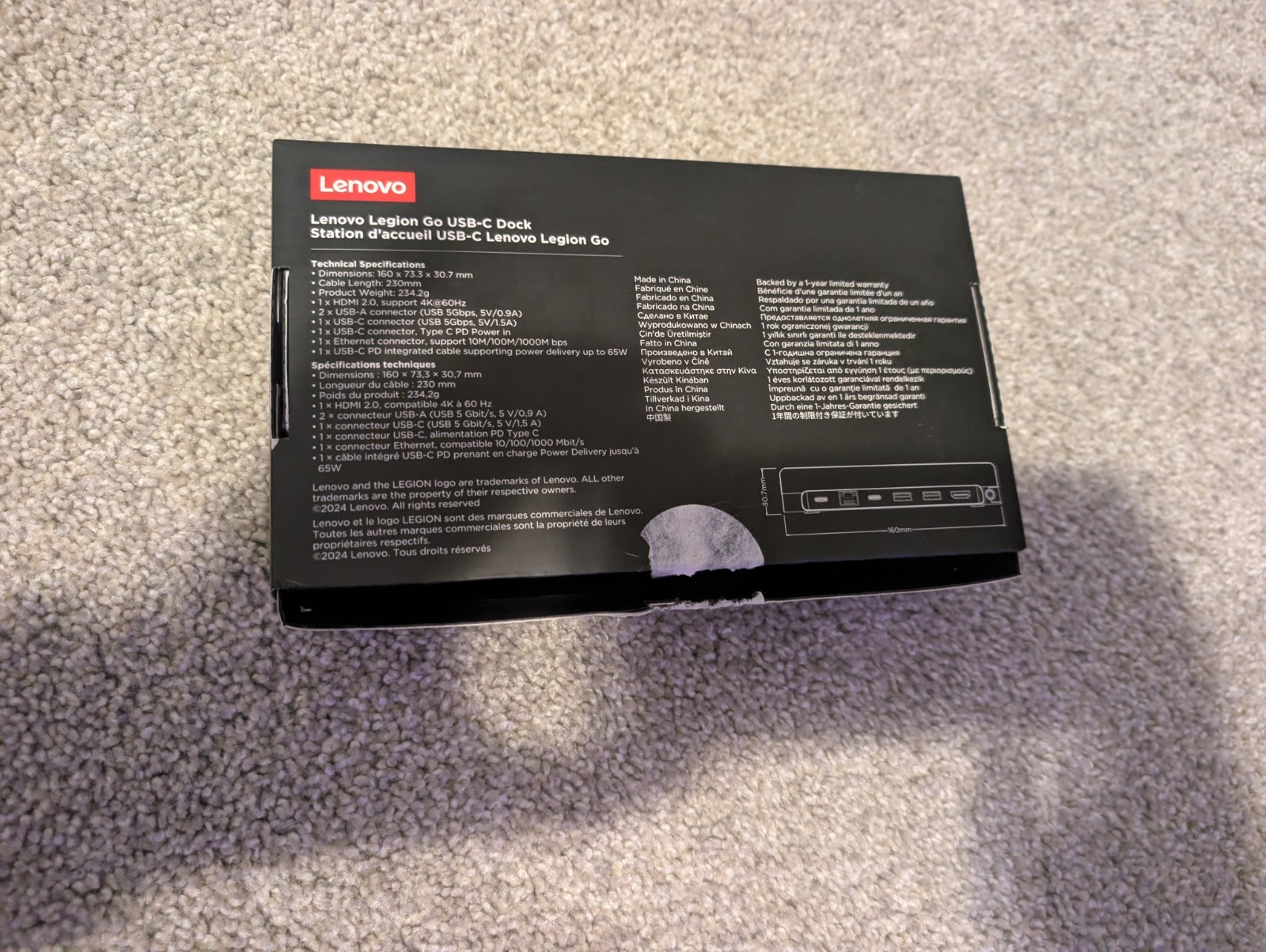 Lenovo Legion Go S Z1e 32gb ram 1TB SSD w/ DBRAND Case,USB-C Dock,Power Adapter