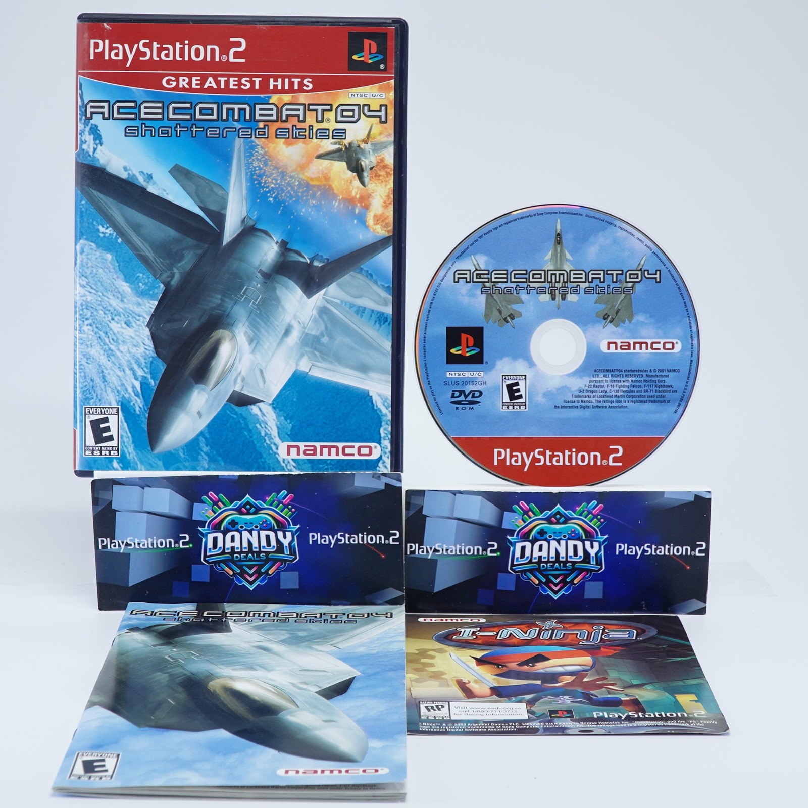 Ace Combat 4 PS2 CIB W/ Manual – PlayStation 2