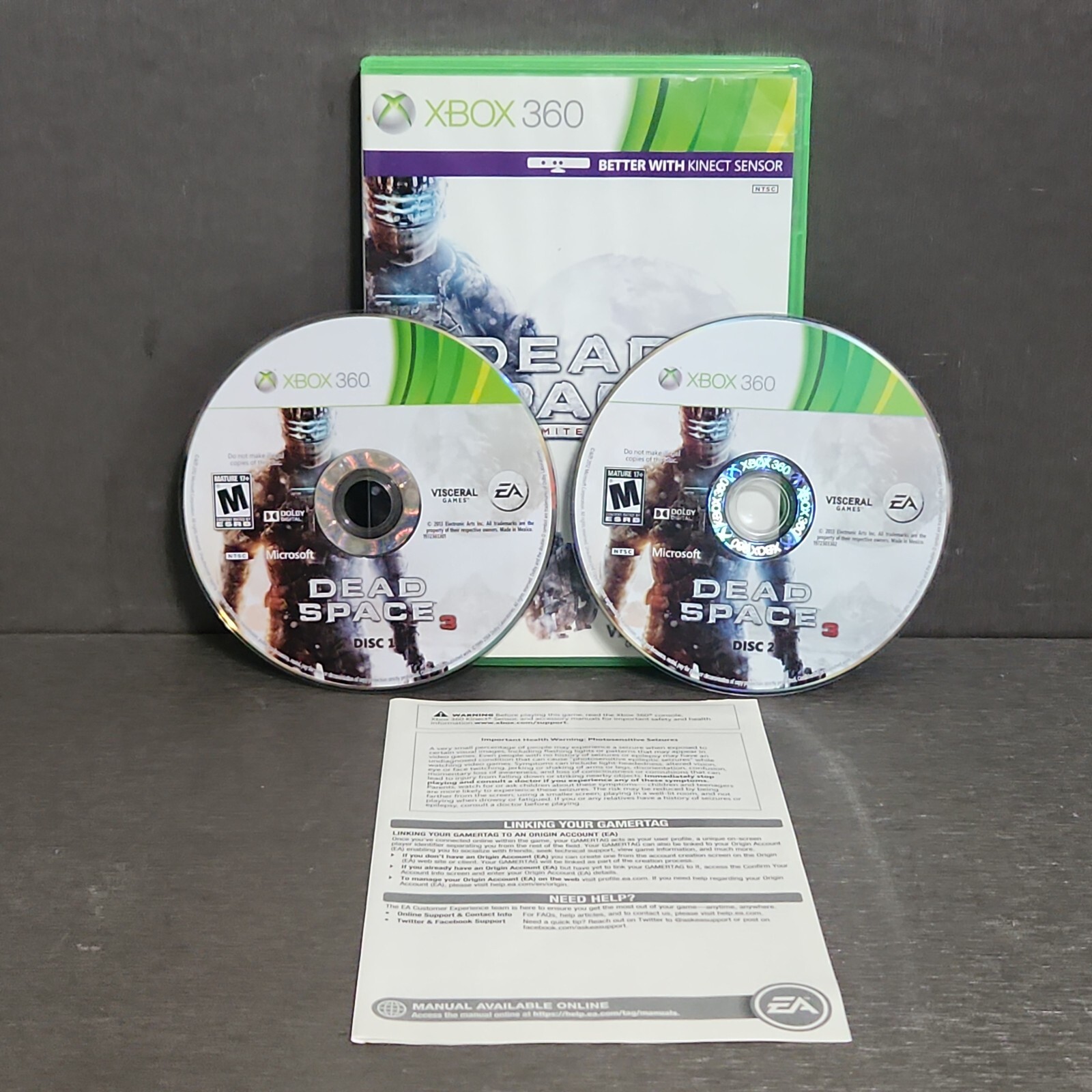 Dead Space 3 Limited Edition Xbox 360 Game CIB