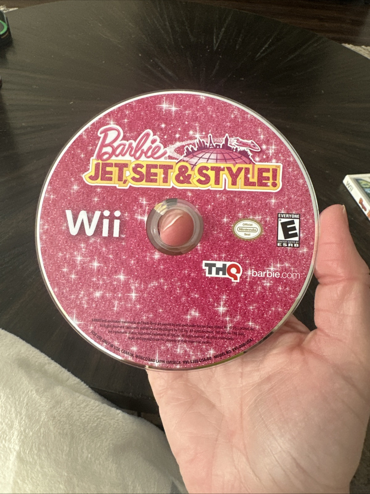 Nintendo Wii Game Barbie Jet,Set & Style CIB Complete In Box