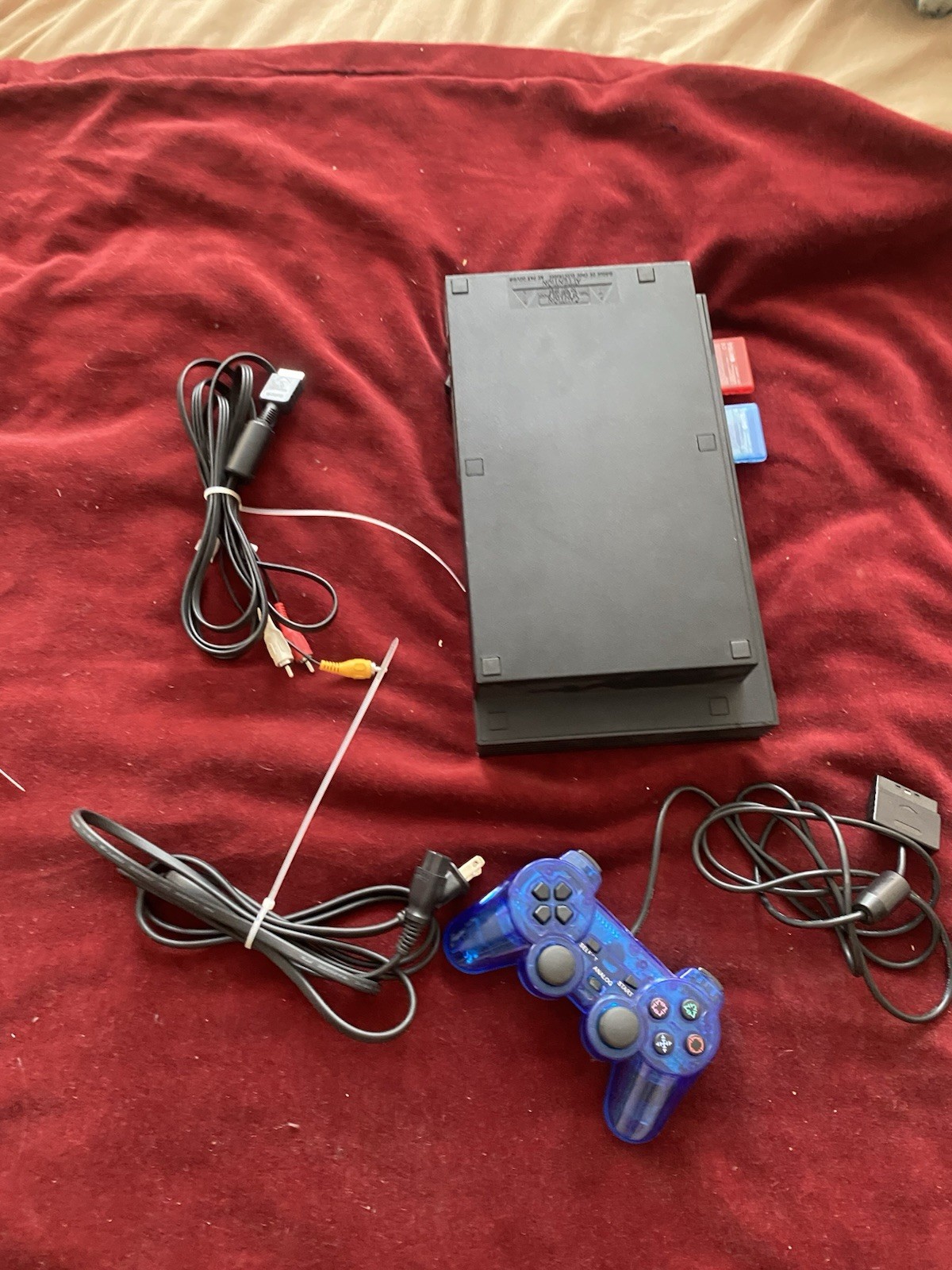 Sony PlayStation 2 PS2 Slim Console Complete. Tested Working