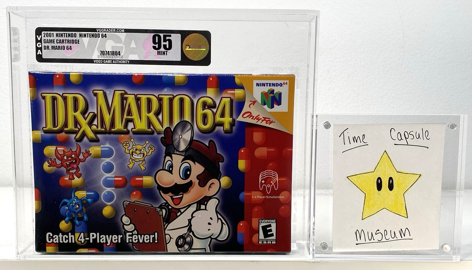 Dr. Mario 64 Nintendo N64 Brand New 2001 Factory Sealed VGA 95 TOP POP