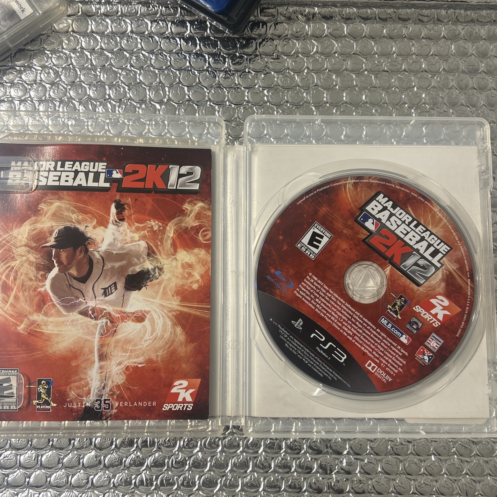 Major League Baseball 2K12 (Sony PlayStation 3, 2012) CIB